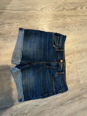 Old Navy Blue Jeans Waistband with Contrast Stitching